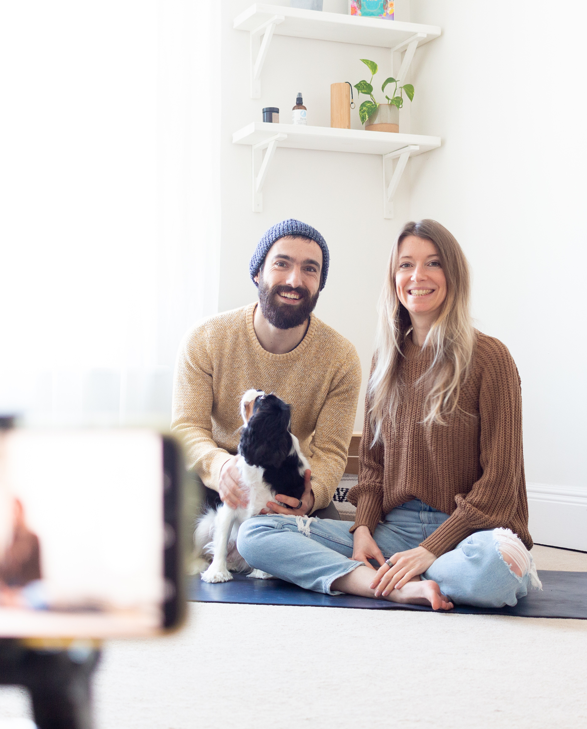 Rémi, de Charlie Mocha, avec sa femme Gwen